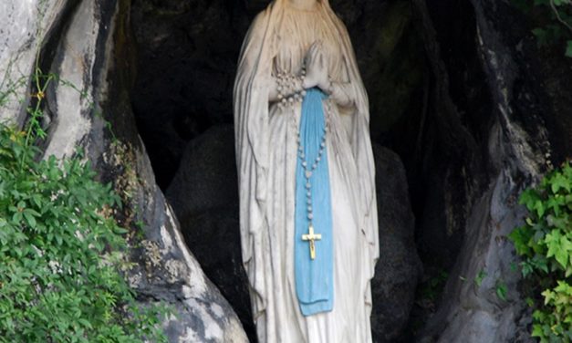 Our Lady of Lourdes.  Day of Prayer for the Sick.