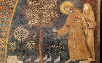 A FLOCK OF BIRDS BEFORE MY EYES.