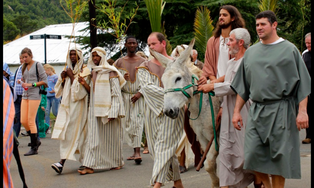 PALM SUNDAY – holy joy in Humility