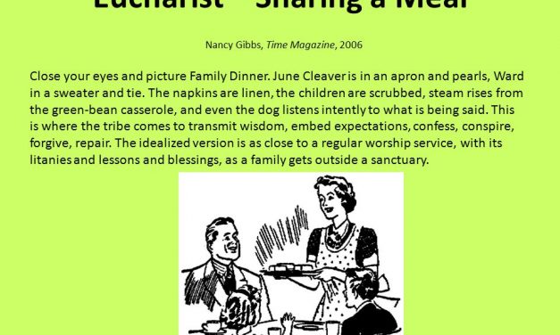 FEEDING THE BODY AND THE SOUL