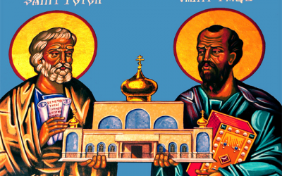 THOUGHT FOR THE DAY.  ST PETER AND ST PAUL
