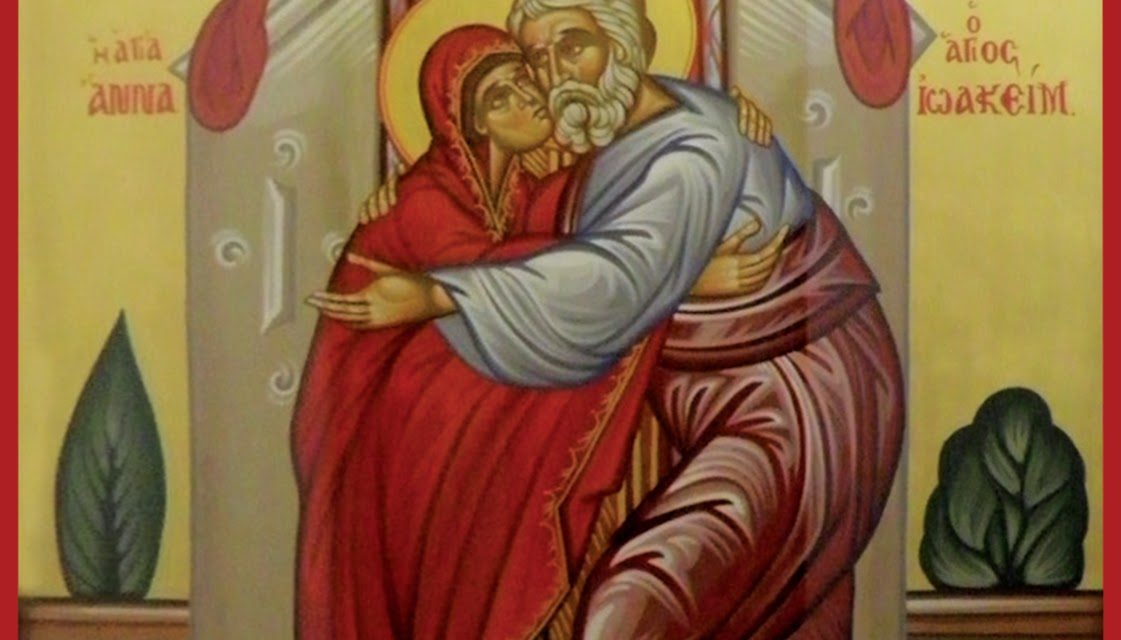 St Joachim and St Anne, grandparents of Jesus