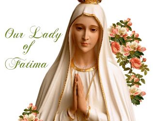 OUR LADY OF FATIMA. MOTHER OF PEACE