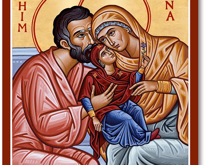 ST JOACHIM AND ST ANNE. GRANDPARENTS OF JESUS