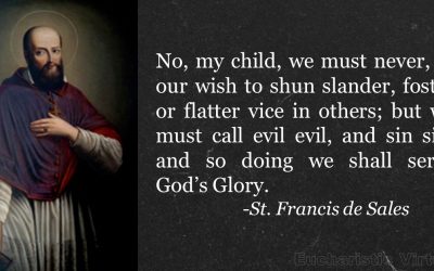 ST FRANCIS DE SALES – PATRON OF THE MEDIA