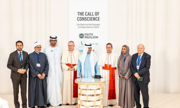 COP 28 AND THE FAITH PAVILION.