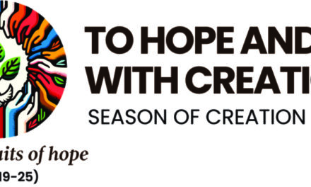 HOPE AND ACT WITH CREATION.  SOC 2024 THEME