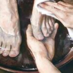 HOLY THURSDAY.  A THOUGHT ON FOOT WASHING.