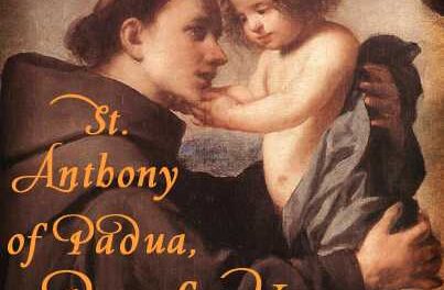 JUBILEE. ST ANTHONY OF PADUA.