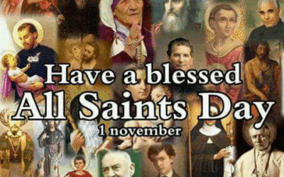 NOVEMBER JUBILEE.  ALL SAINTS SUNDAY