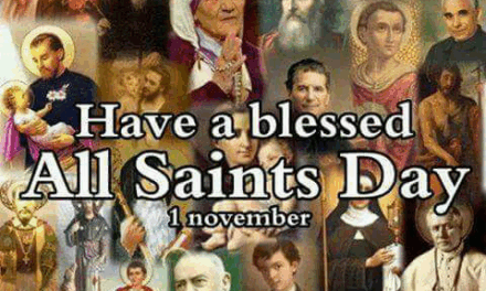 NOVEMBER JUBILEE.  ALL SAINTS SUNDAY