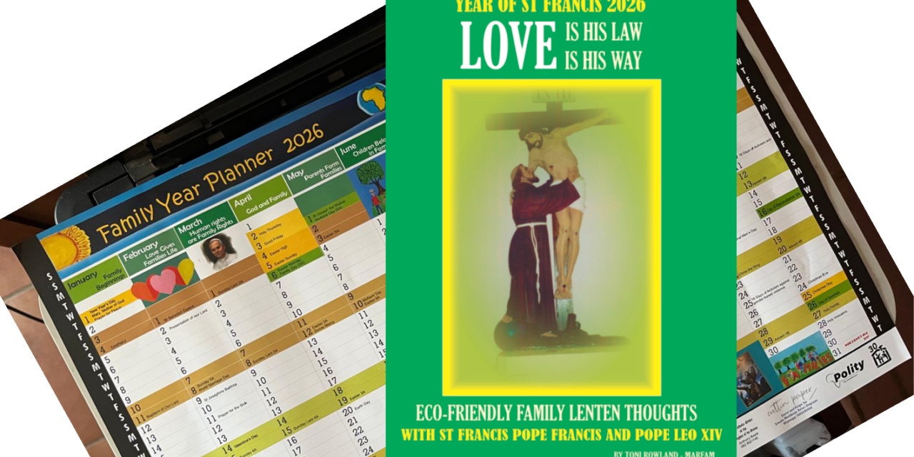 THOUGHTS FOR THE DAY FEBRUARY 2026 AND LENT PART 1.