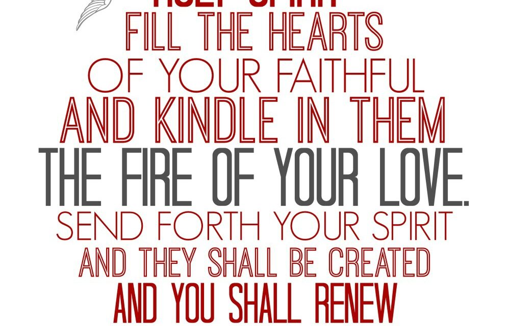 PENTECOST SUNDAY AND THE FAMILY.  LAUDATO SI AND CHRISTIAN UNITY WEEK DAY 8