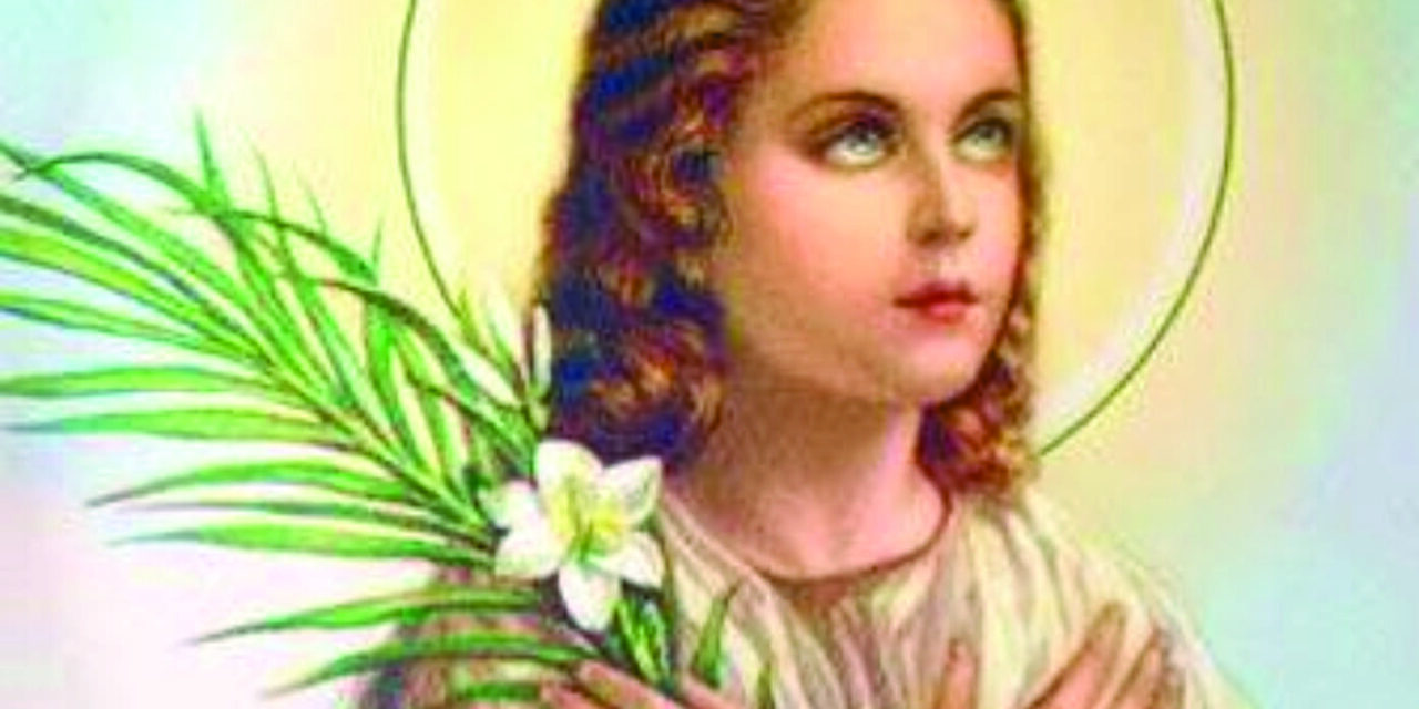 THOUGHT FOR THE DAY. ST MARIA GORETTI