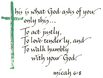 THOUGHT FOR THE DAY. GOD’S THREE REQUIREMENTS FROM US