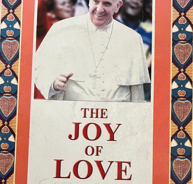 AMORIS LAETITIA AND BUILDING OUR COMMON HOME