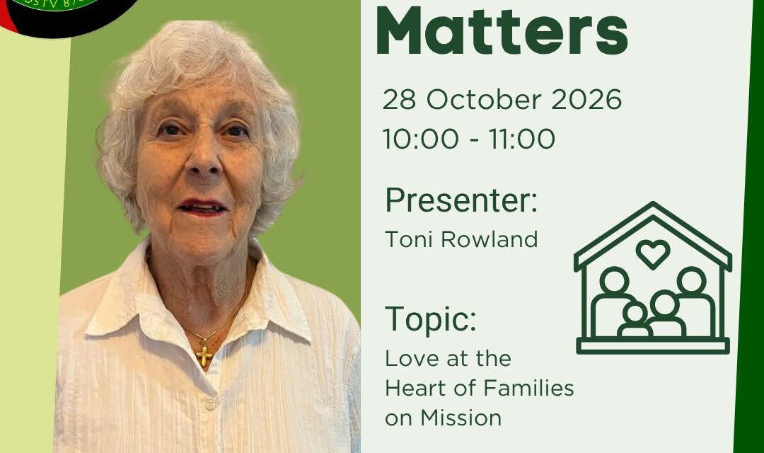 LOVE AT THE HEART OF FAMILIES ON MISSION
